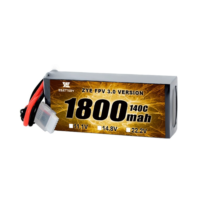 120C 200C 240C FPV Lipo بیٹری 1800mah 2000mah