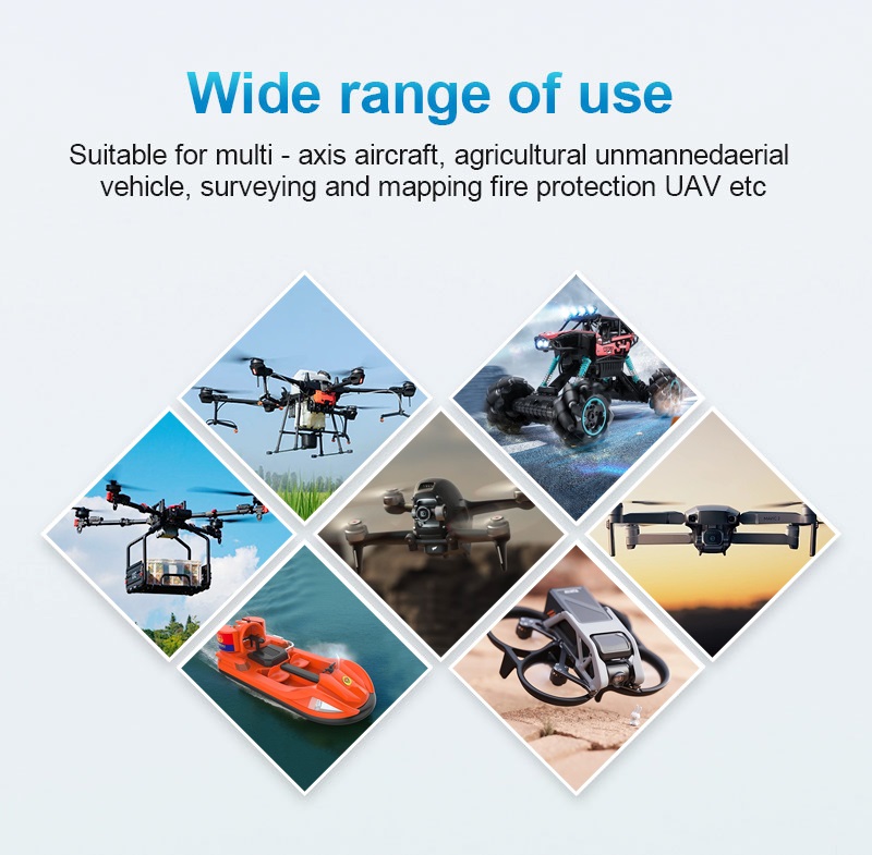 ڈرون کی بیٹری کی تصریح ٹیبل کو کیسے پڑھیں؟