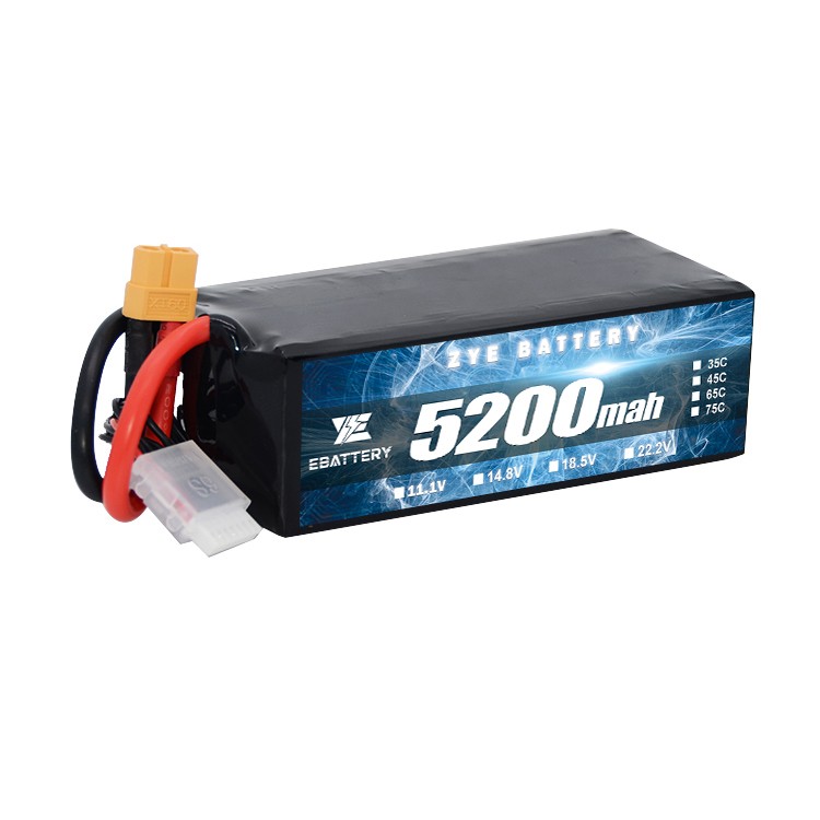 22.2v لیپو بیٹری