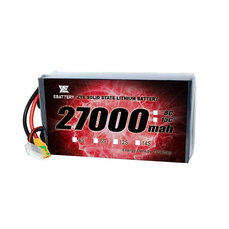 ڈرون کے لیے 28000mah 12s بیٹری