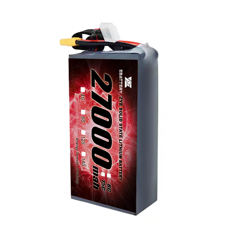 LI ہائی انرجی ڈینسٹی سالڈ اسٹیٹ 27000mah بیٹری