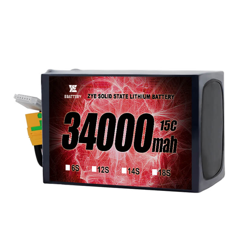 لی ایچ وی 34000 ایم اے ایچ 18 ایس ٹھوس ریاست کی بیٹری