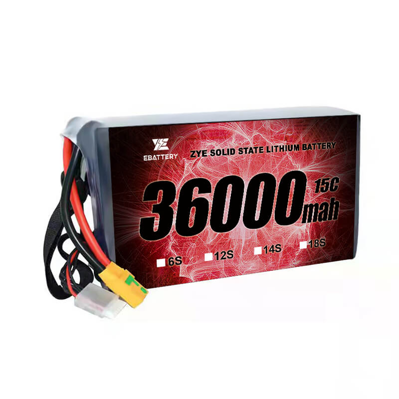 لی ایچ وی 36000mah 18S ٹھوس ریاست کی بیٹری