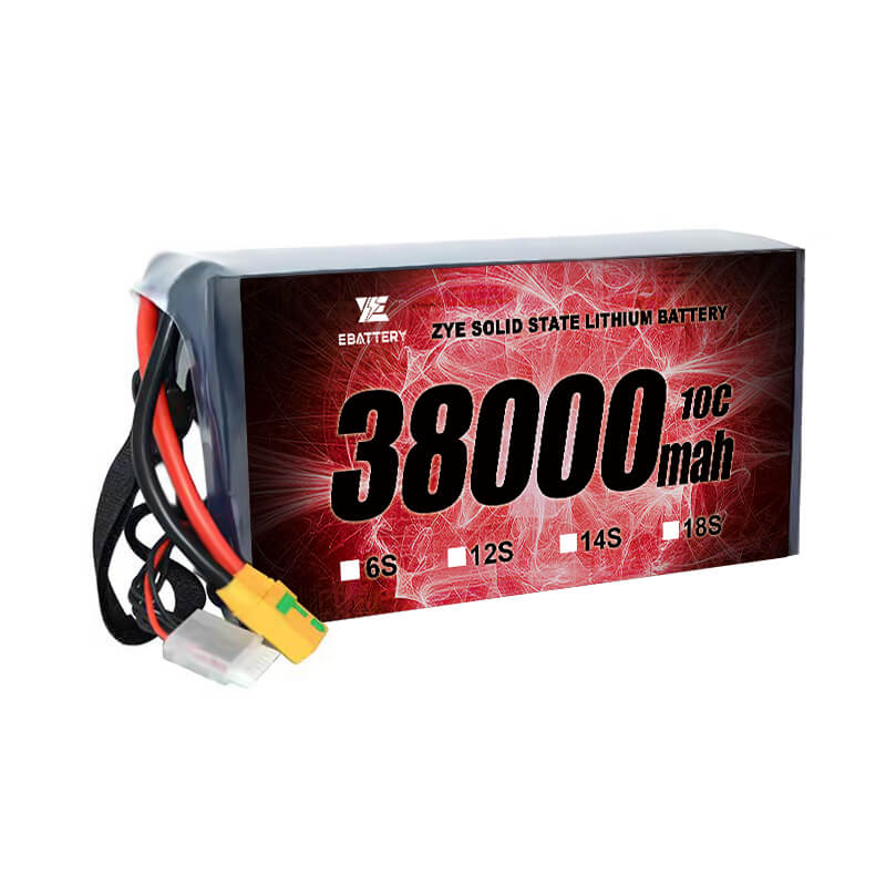 لی HV 38000mah 12S ٹھوس ریاست کی بیٹری