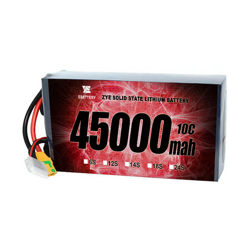 لی HV 45000mah 24S ٹھوس ریاست کی بیٹری