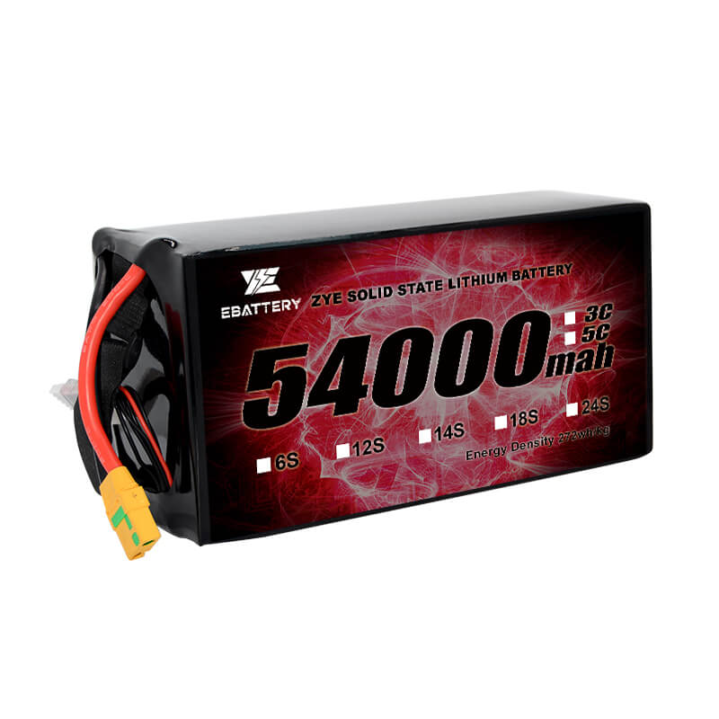لی ایچ وی 54000mah 14s ٹھوس ریاست کی بیٹری