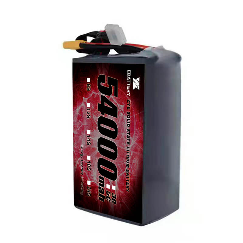 لی ایچ وی 54000mah 6s ٹھوس ریاست کی بیٹری