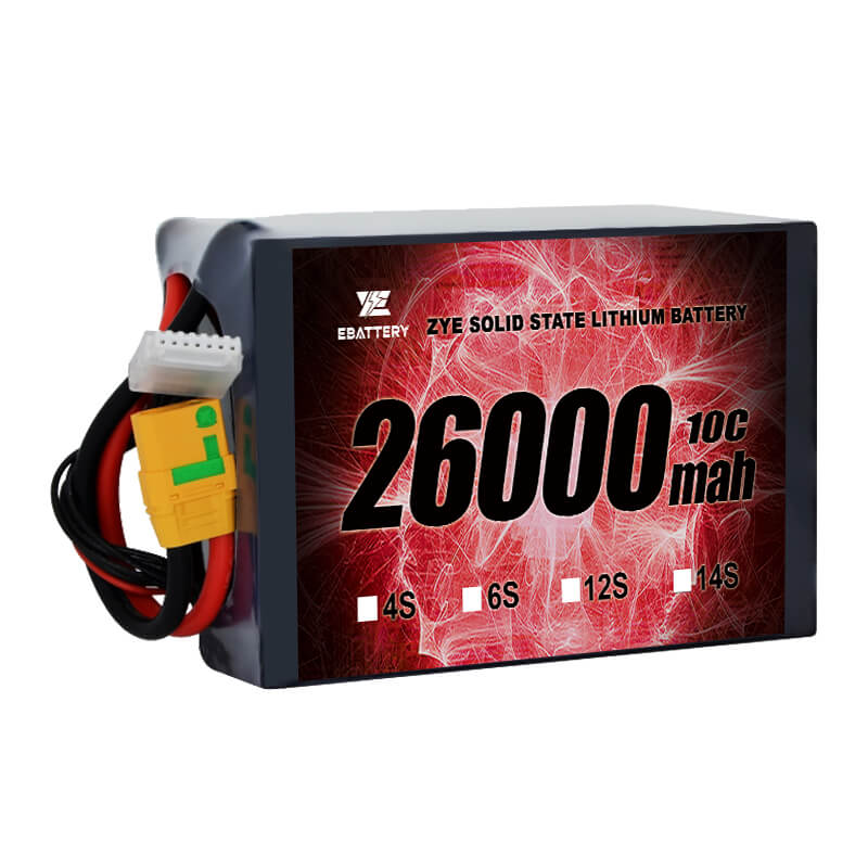 LI HV سالڈ اسٹیٹ 26000MAH بیٹری
